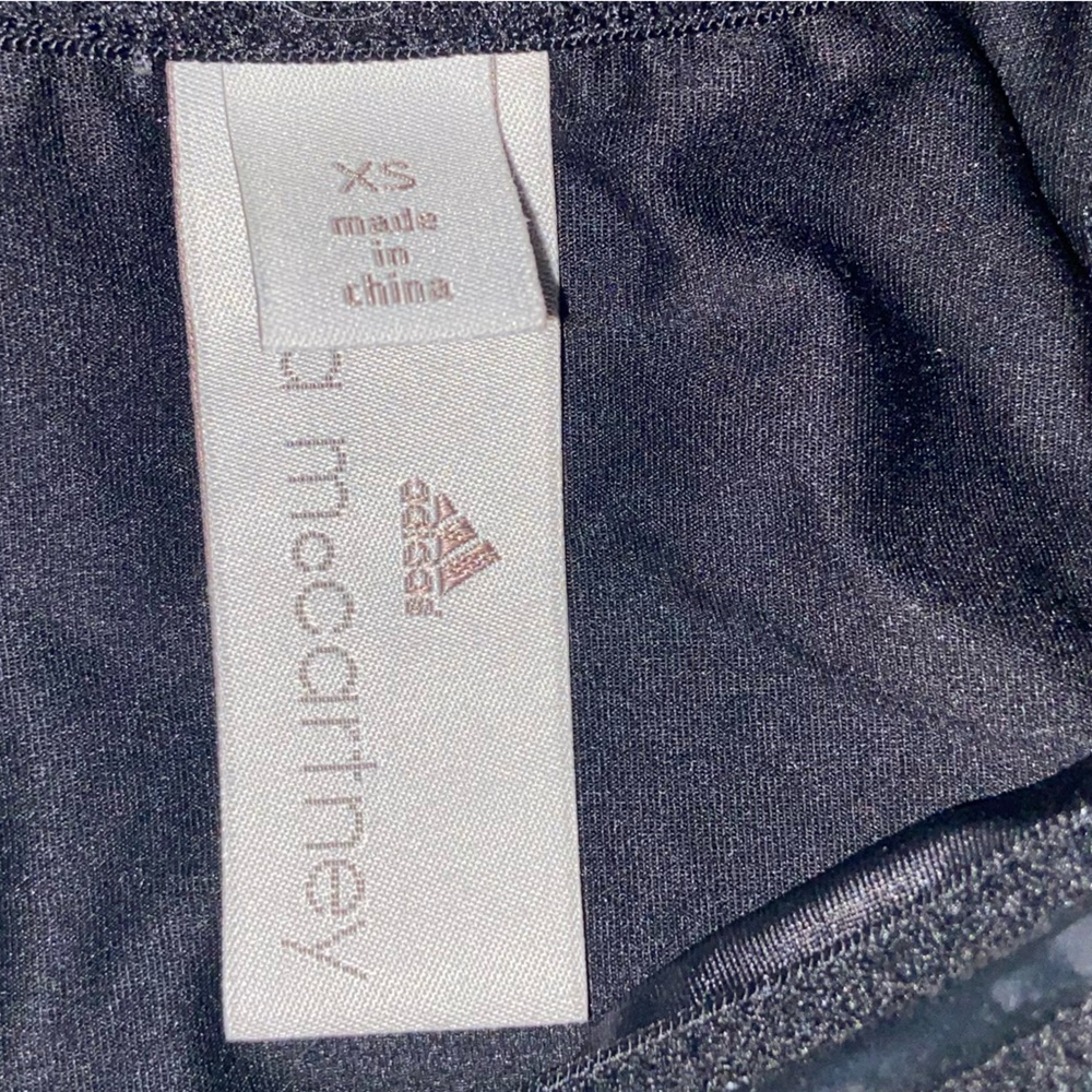 Adidas by Stella McCartney Black Ruched One Piece Swimsuit - Picture 3 of 4